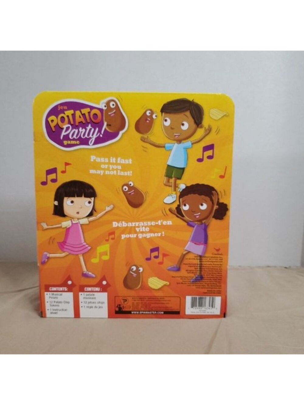 NEW Potato Party Electronic Musical Passing Game Classic Family Fun Ages 3+ - Picture 2 of 6